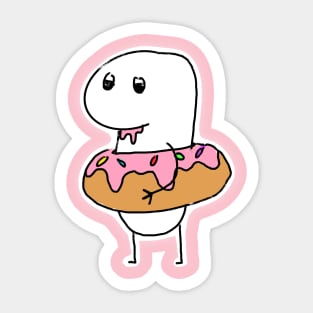 Donut Sticker